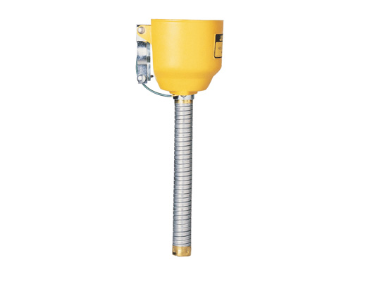Funnel with galvanized hose for Type I steel Safety Can