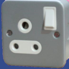 13AMP Switch Socket Single 3X3