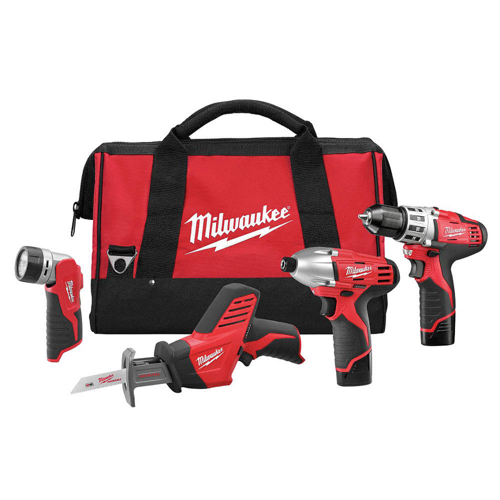 M12™ Cordless Combination Kit, 12.0 Voltage, Number o