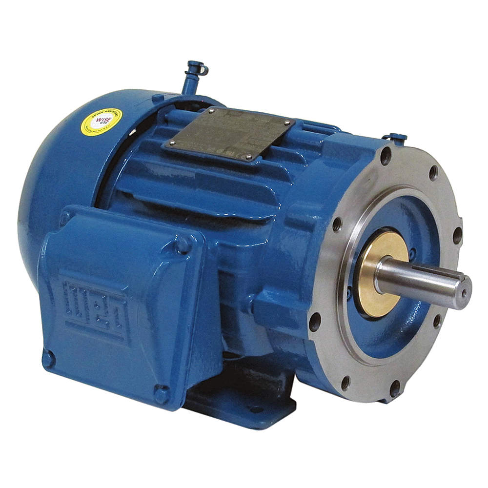 1-1/2 HP IEEE 841 Motor,3-Phase,1800 Nameplate RPM,Volt