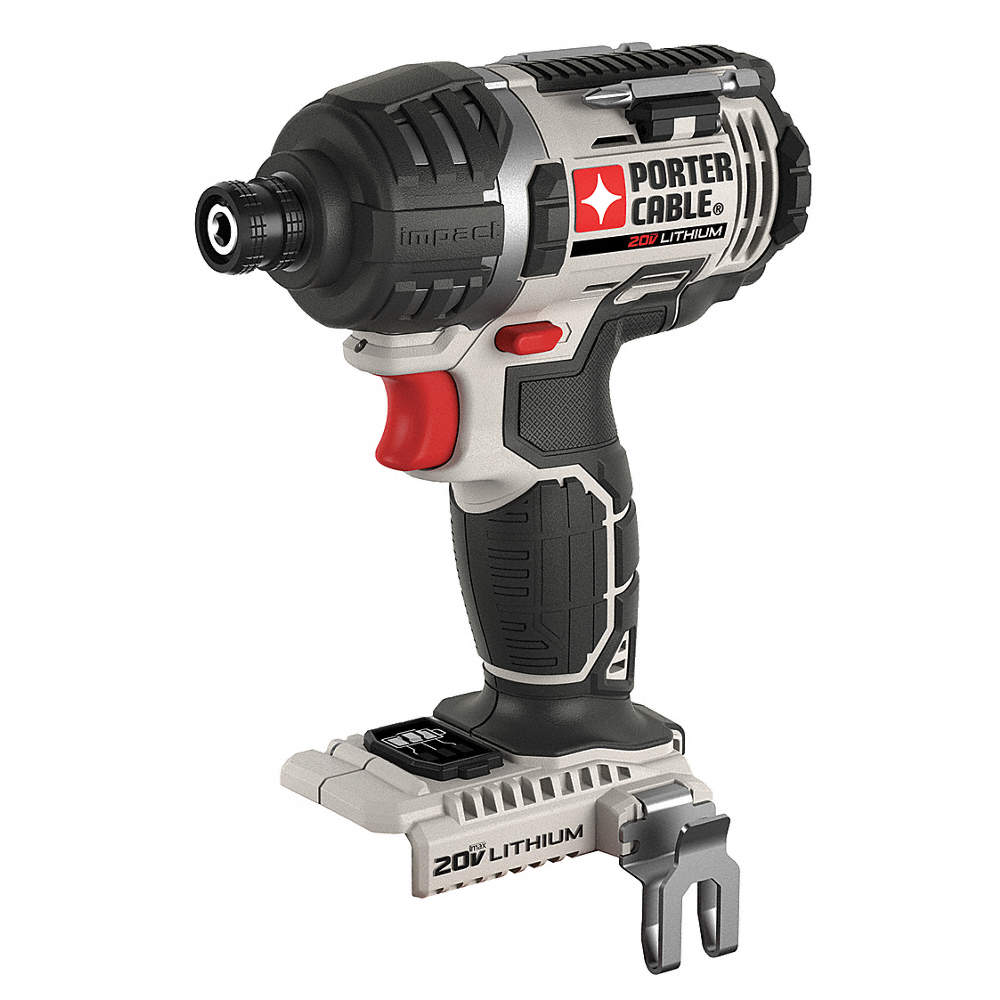 1/4" Cordless Impact Driver, 20.0 Voltage, 1495 in.-lb.
