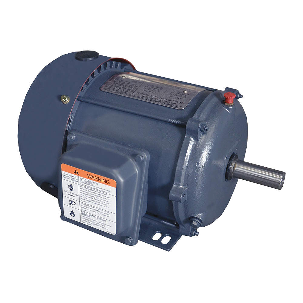 1-1/2 HP General Purpose Motor, 3-Phase, 3485 Nameplate
