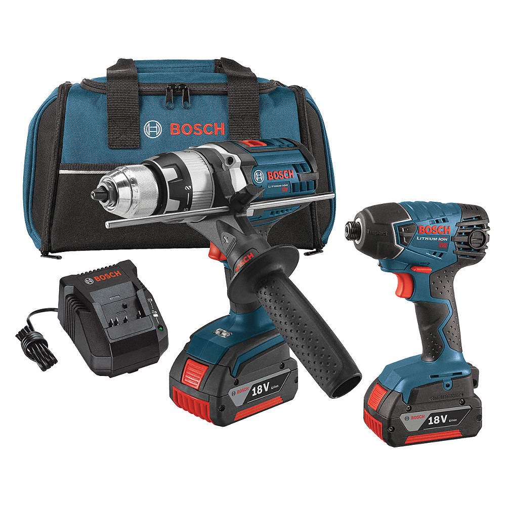 Standard Cordless Combination Kit, 18.0 Voltage, Number