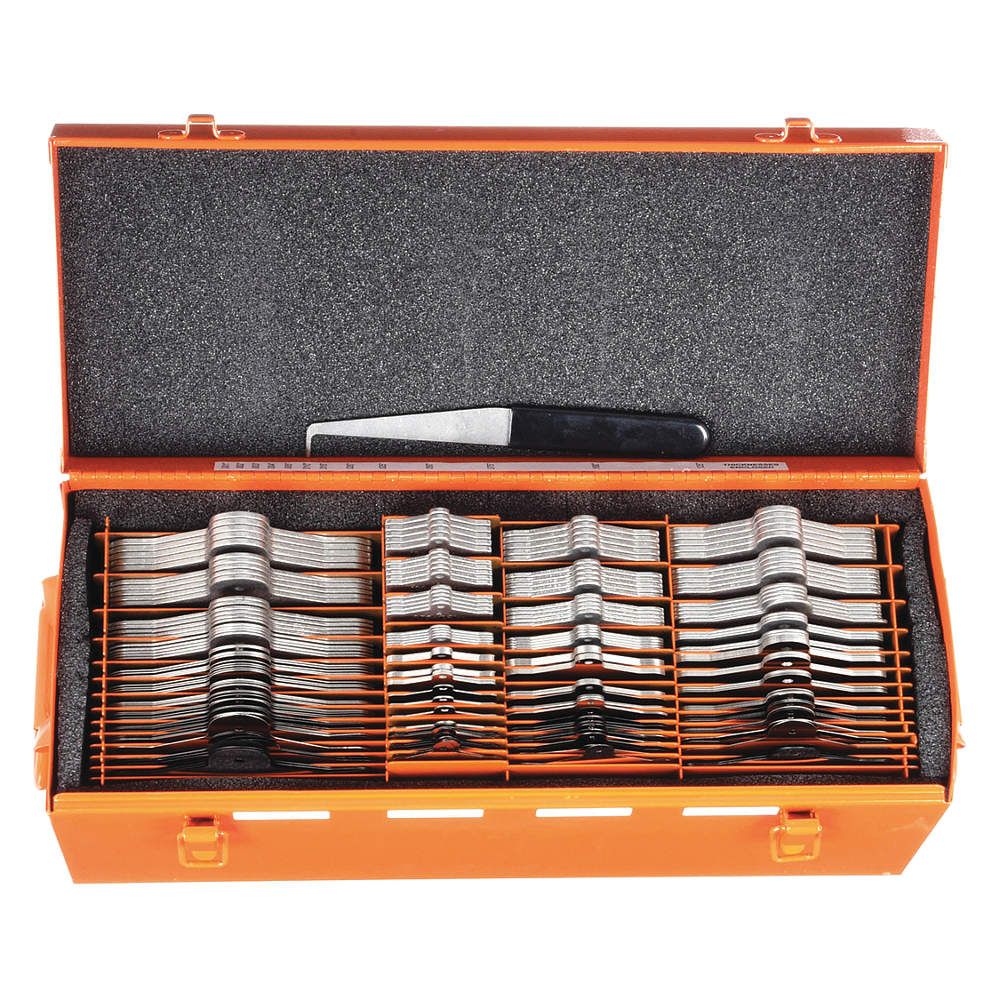 Stainless Steel Slotted Shim with Tab All-In-One Kit, 2