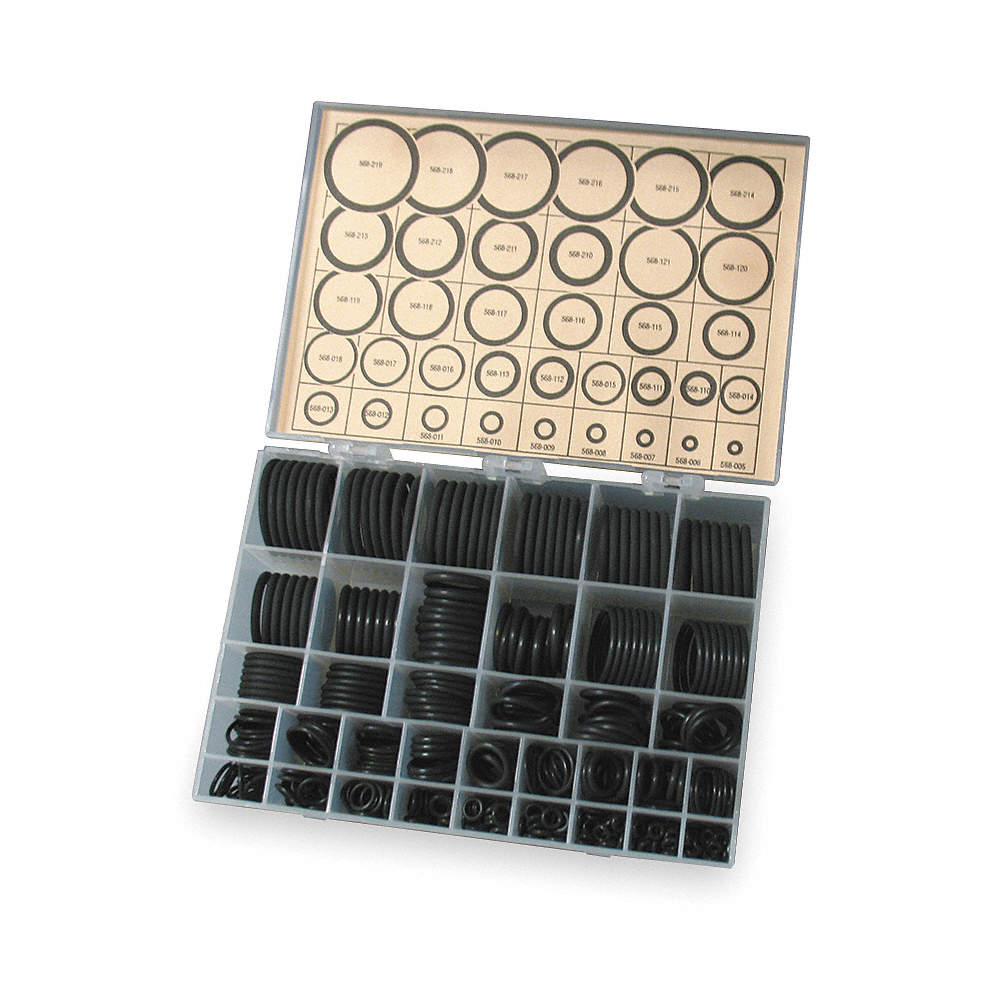O-Ring Assortment, Viton®, 75 Shore A SAE, Number of P
