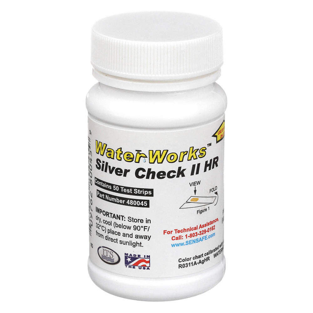 Test Strips 1 EA Testing Parameter: Silver Range: 50, 1