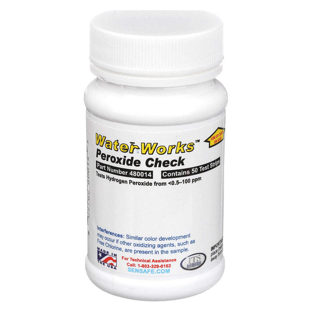 Test Strips 50 PK Testing Parameter: Peroxide