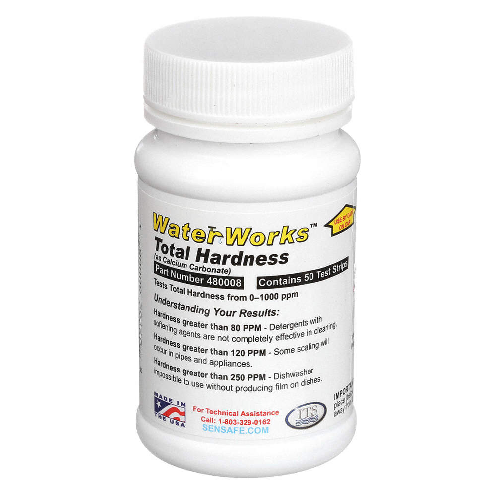 Test Strips 50 PK Testing Parameter: Total Hardness