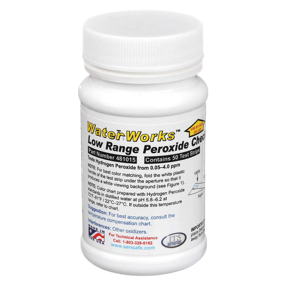 Test Strips 50 PK Testing Parameter: Peroxide Check Ran