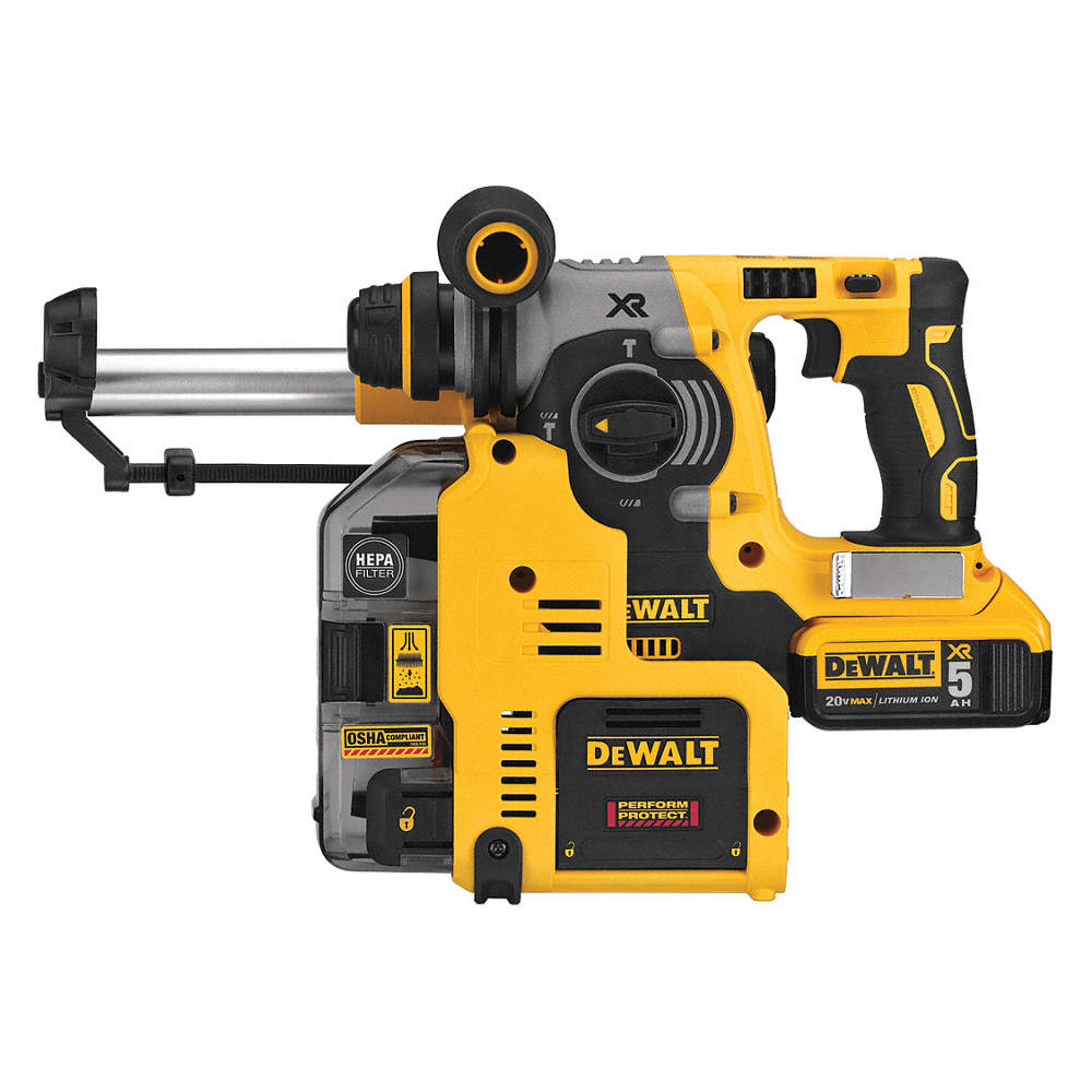 Cordless Rotary Hammer, 20.0 Voltage, 0 to 4600 Blows p