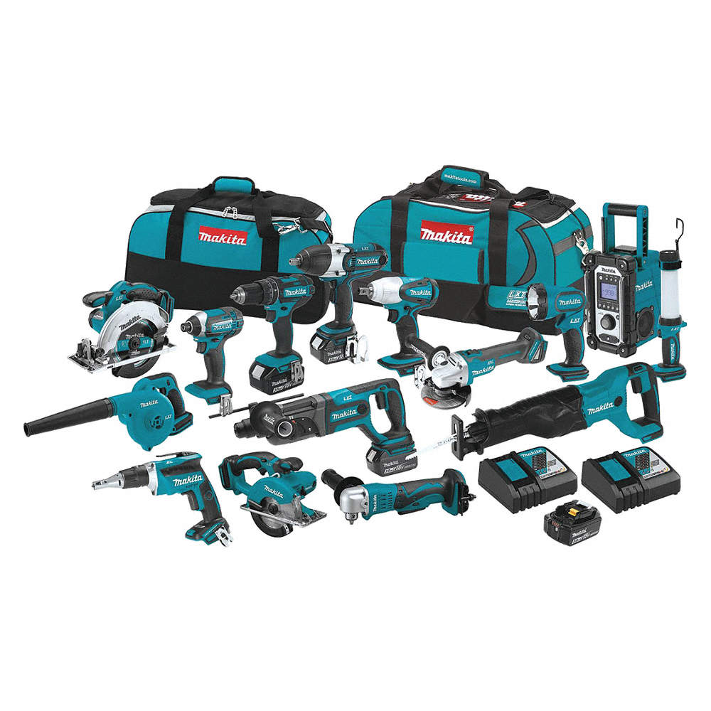 18V LXT® Cordless Combination Kit, 18.0 Voltage, Numbe