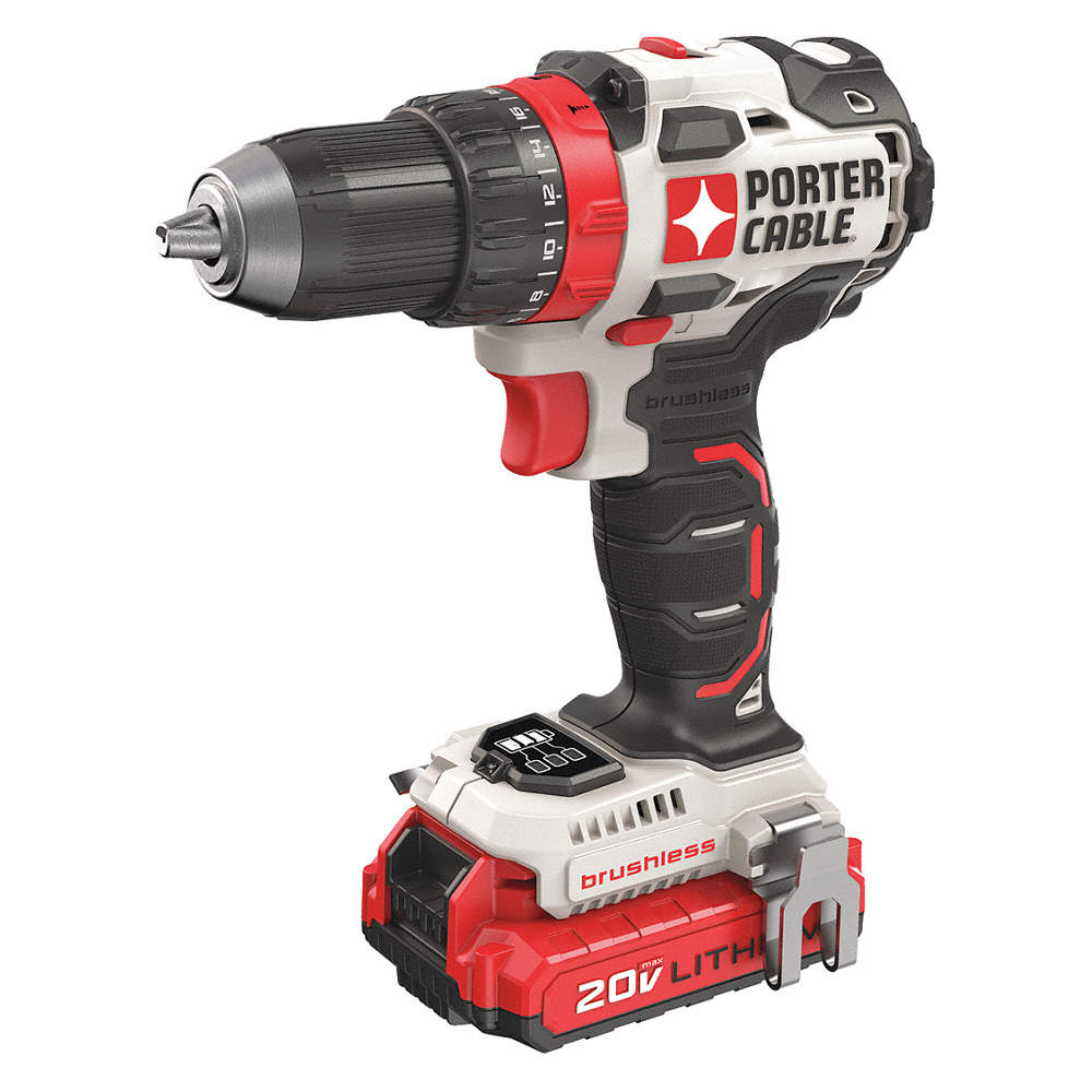 20V Max Li-Ion 1/2" Cordless Drill/Driver, Battery Incl