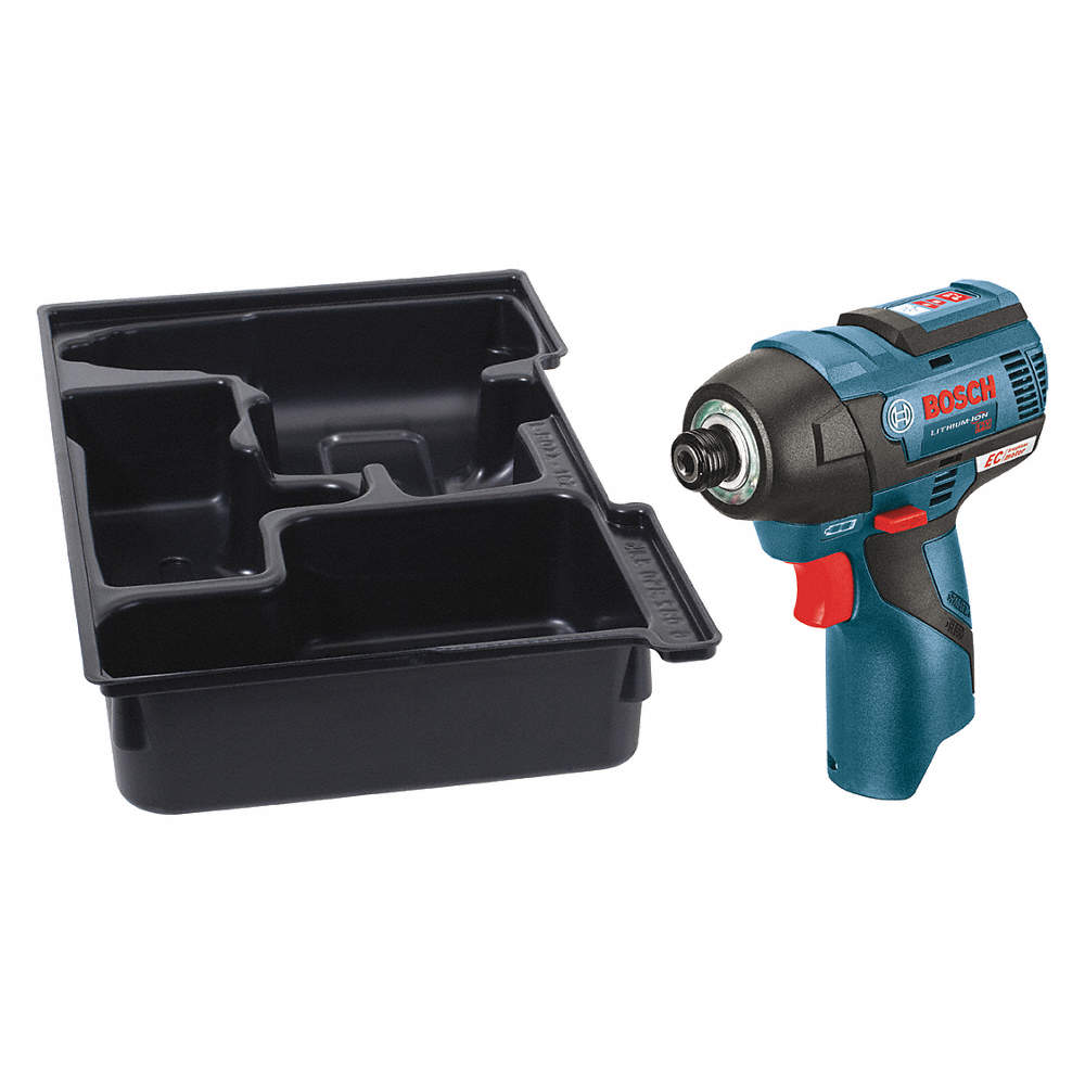 1/4" Cordless Impact Driver Kit, 12.0 Voltage, 975 in.-