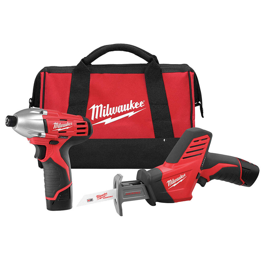 M12™ Cordless Combination Kit, 12.0 Voltage, Number o