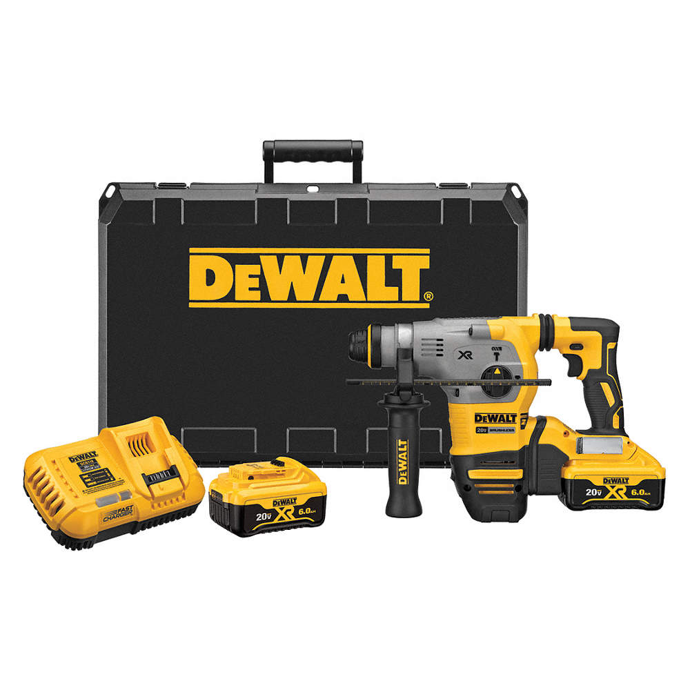 Cordless Rotary Hammer Kit, 20.0 Voltage, 0 to 4000 Blo