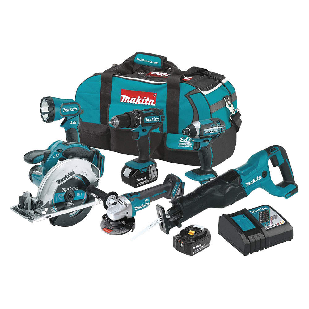 18V LXT® Cordless Combination Kit, 18.0 Voltage, Numbe