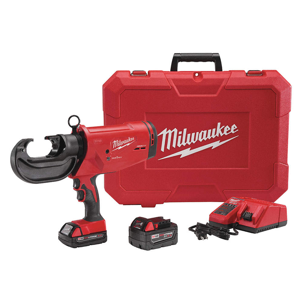 C-Head Head Cordless Crimping Tool Kit, Pistol Grip, Di