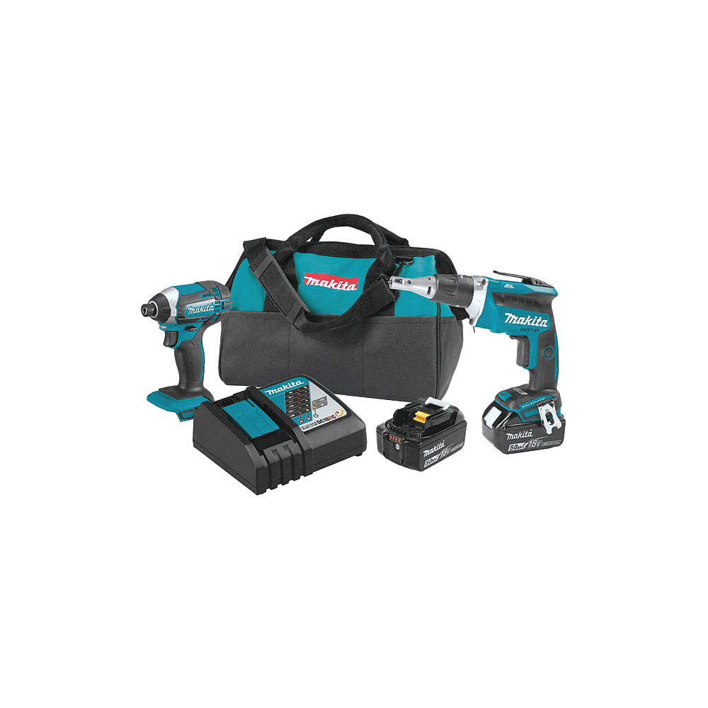 LXT Cordless Combination Kit, 18.0 Voltage, Number of T