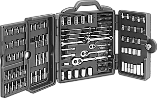 Master Inch & Metric Tool Set