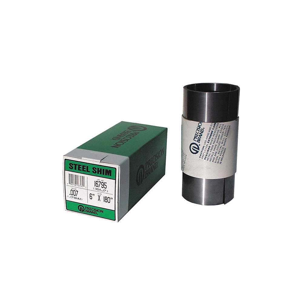 Steel Shim Stock Roll, 1008-1010 Grade, 0.0250" Thickne