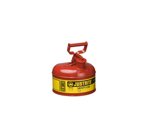 Type I Steel Safety Can for flammables, 1 gallon (4L), 