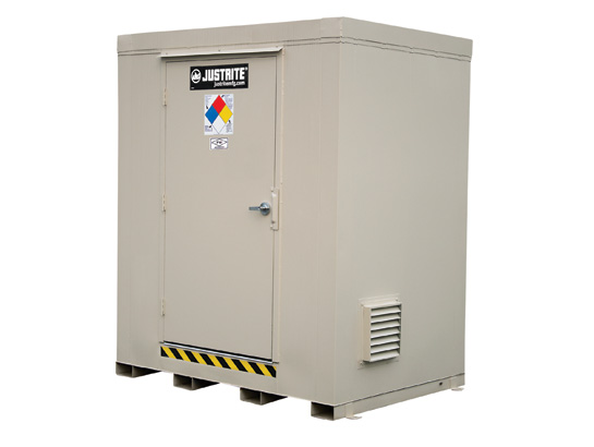 4-hour Fire-rated Outdoor Safety Locker, 6-Drum