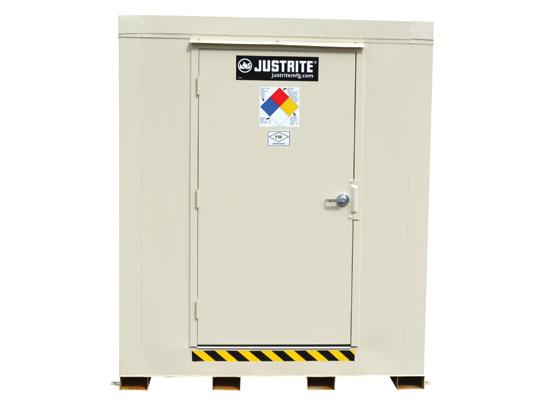 4-hour Fire-rated Outdoor Safety Locker, 12-Drum